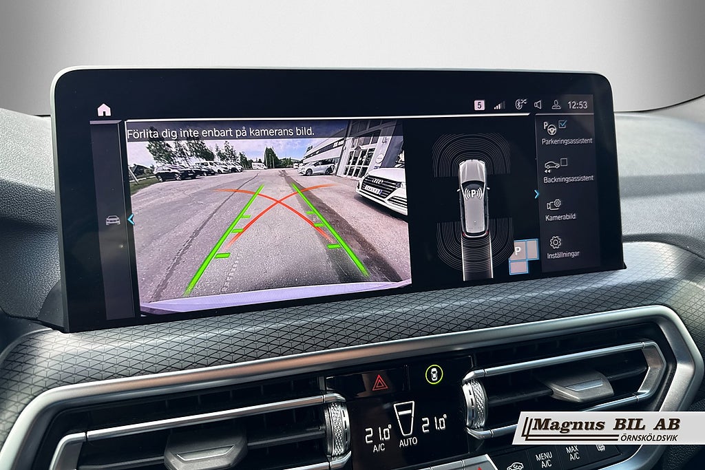 BMW X3 xDrive30e Aut M-Sport Hifi Kamera Navi P-värmare Moms  miniatyr 10