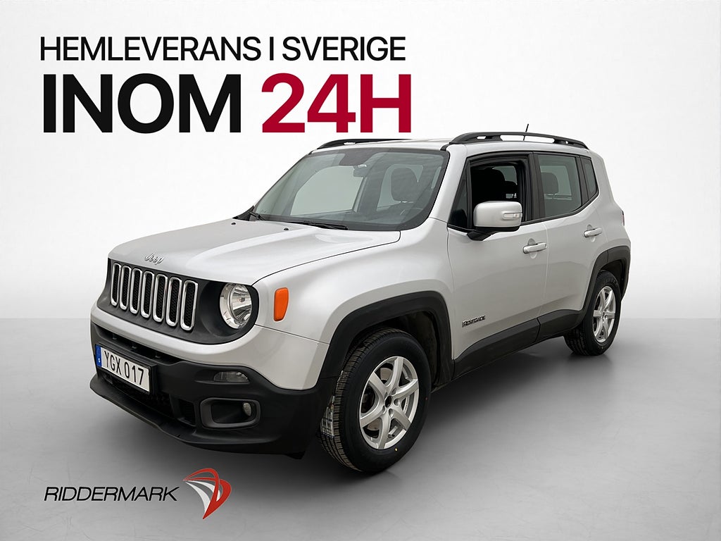 Jeep Renegade 1.4 140hk Longitude P-Sensorer Rattvärme