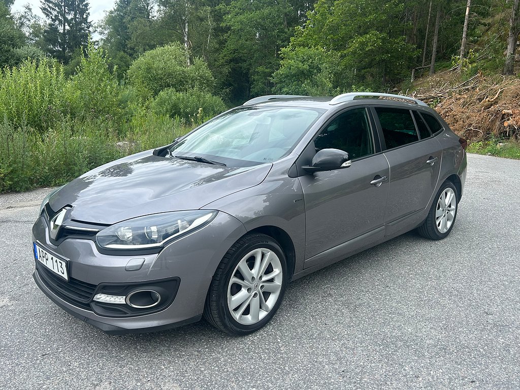 Renault Mégane Grandtour 1.5 dCi LIMITED Drag GPS Sensorer