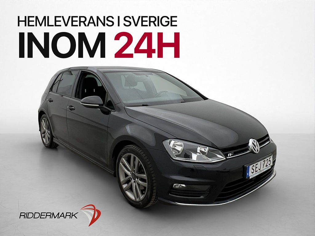 Volkswagen Golf 1.4 TSI R-Line M&K-Värmare Kamera Dragkrok
