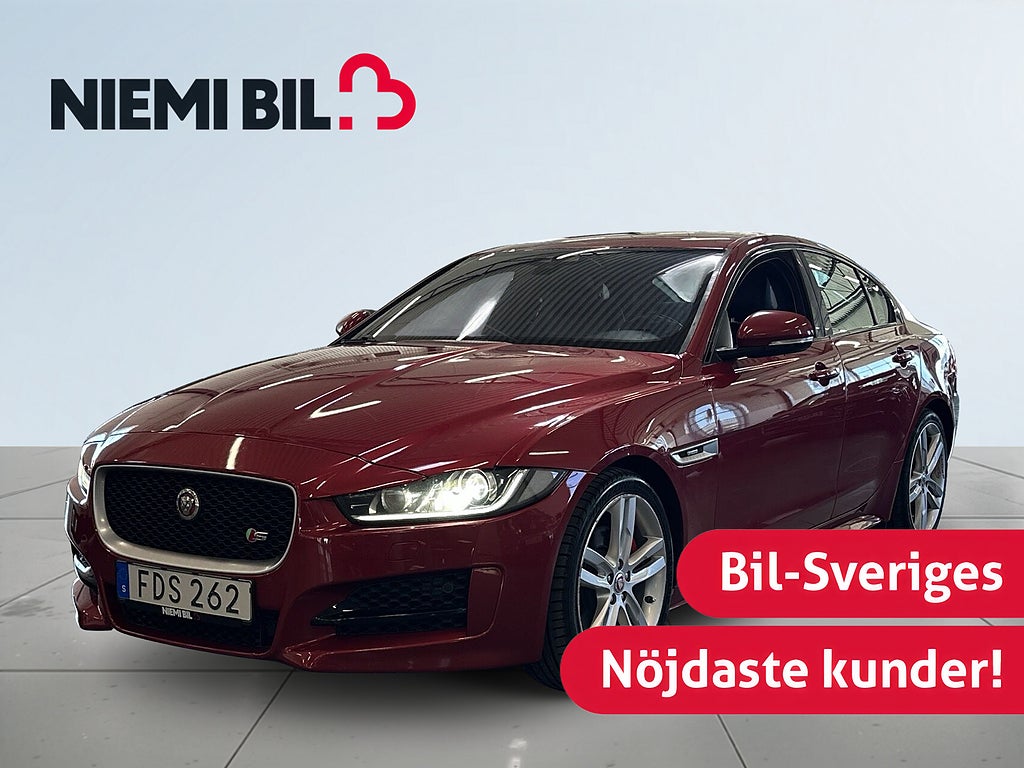 Jaguar XE 25t R-Sport 240 hk S&V-hjul/Skinn/Kamera