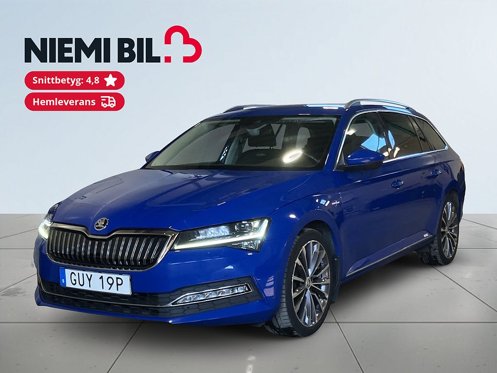 Skoda Superb iV Kombi 1.4 TSI Drag Kamera Skinn Värmare Psens 
