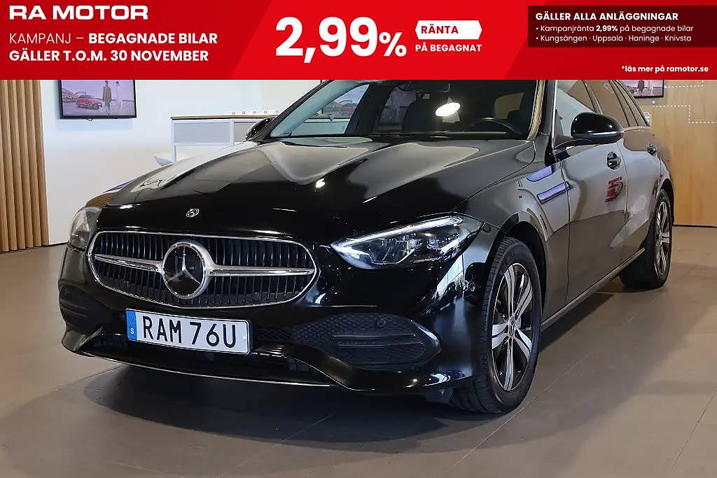 Mercedes-Benz C 300 300 T e 9G-Tronic Avantgarde Moms/leasbar /Drag / Navi 2023