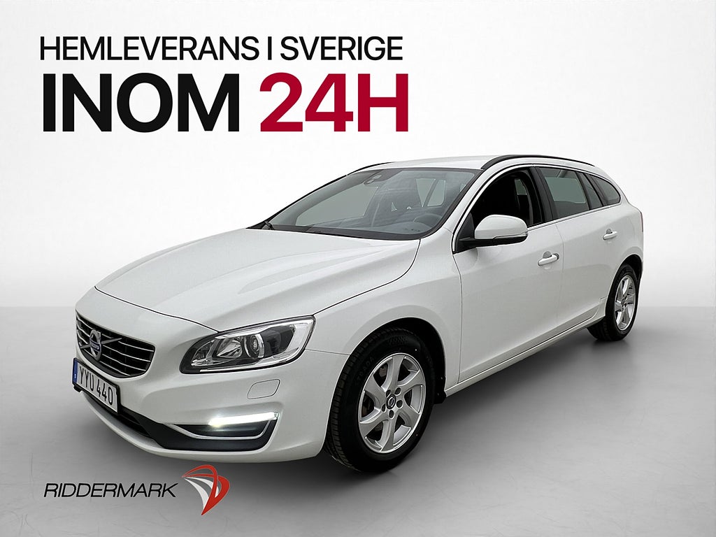 Volvo V60 D3 150hk Classic Momentum D-Värmare Halvskinn