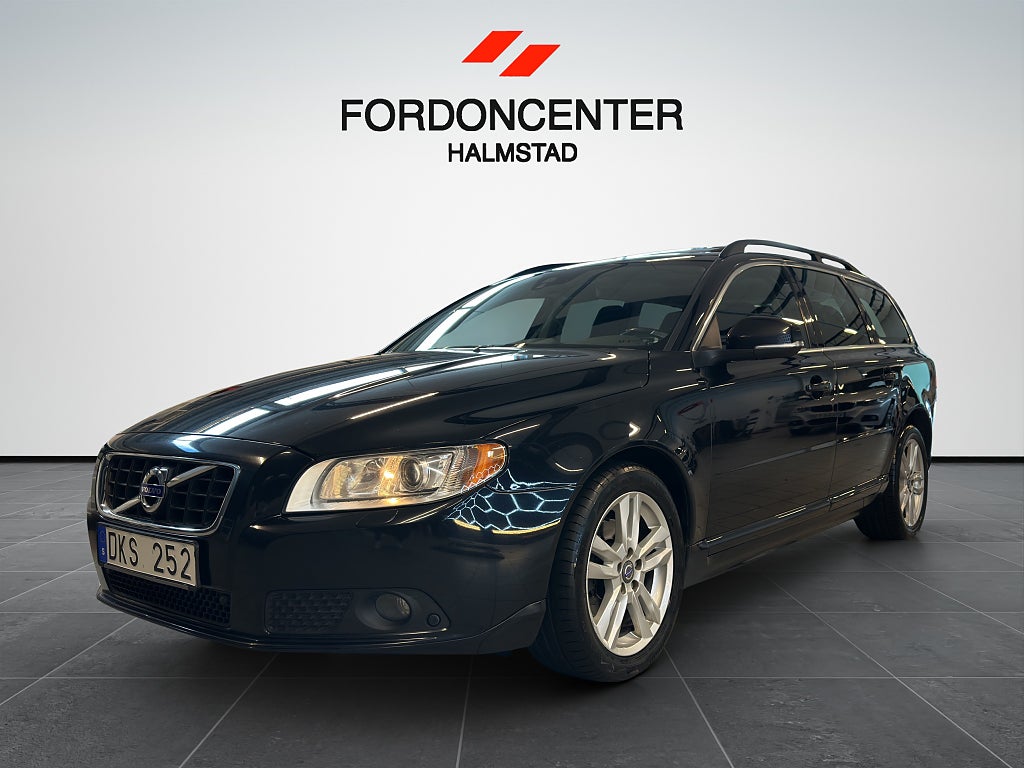 Volvo V70 D4 163hk Geartronic, Taklucka|Drag|Skinn|Värmare|PDC