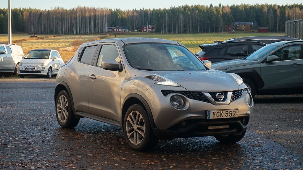 Nissan Juke 1.2 DIG-T MoK-värmare V-hjul Nyservad INKOMMANDE