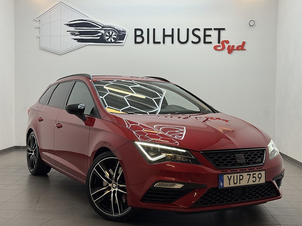 Seat Leon Cupra ST 4Drive 300hk Milltek/Navi/Adaptiv F/Beats/Carplay/Nyser