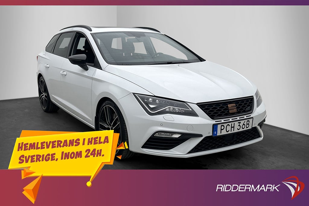 Seat Leon Cupra ST 2.0 TSI 300hk 4Drive Pano Cockpit Kamera