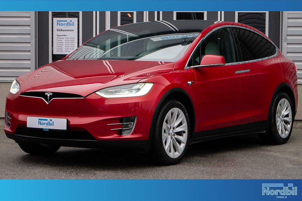Tesla Model X Long Range Premium 1 Brukare Drag Leasbar 