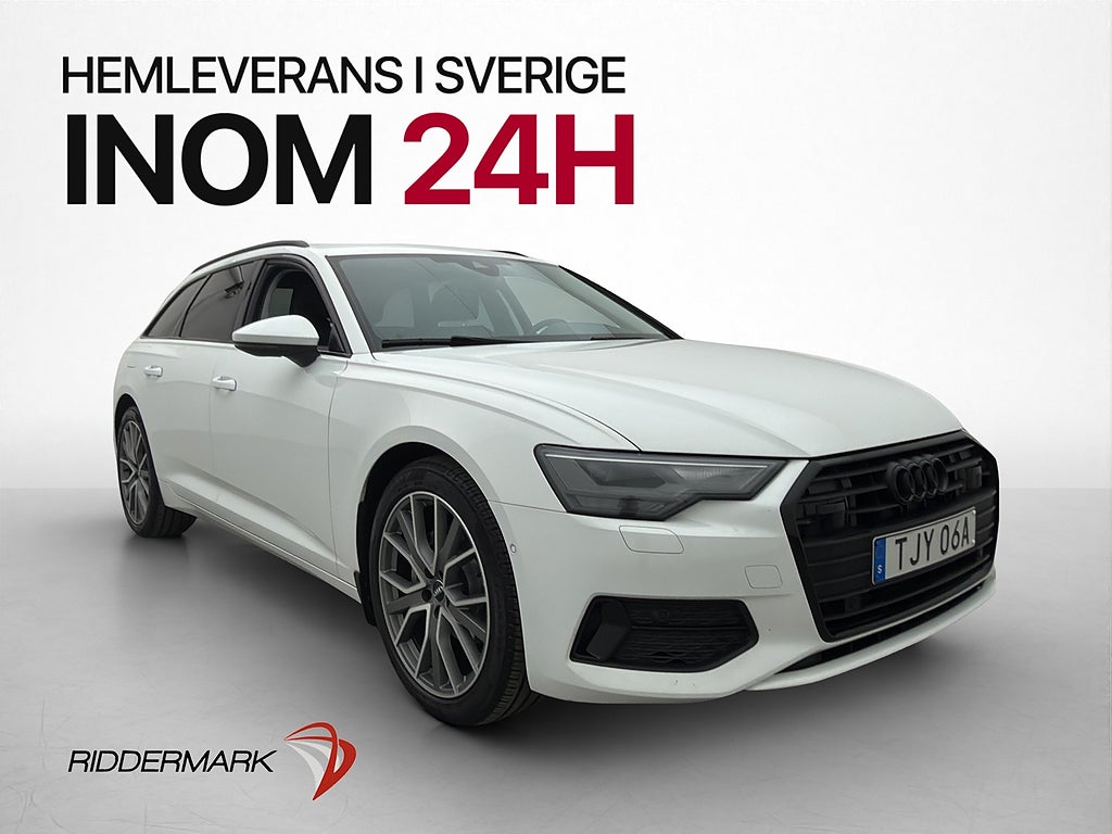 Audi A6 40 TDI 204hk Proline Värmare Dragkrok Navi