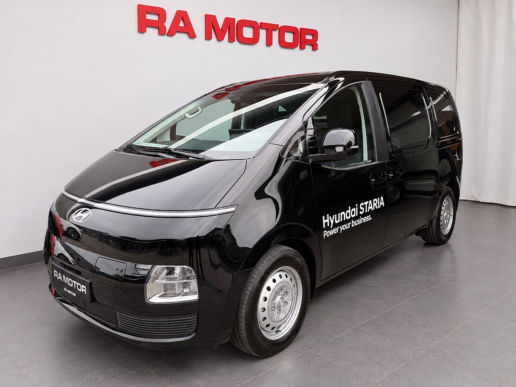 Hyundai Staria Cargo 84kWh FWD 450km räckvidd - Lanseringserbjudande!