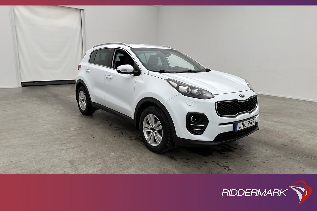 Kia Sportage 1.7 CRDi 115hk Advance Kamera Rattvärm GPS Drag