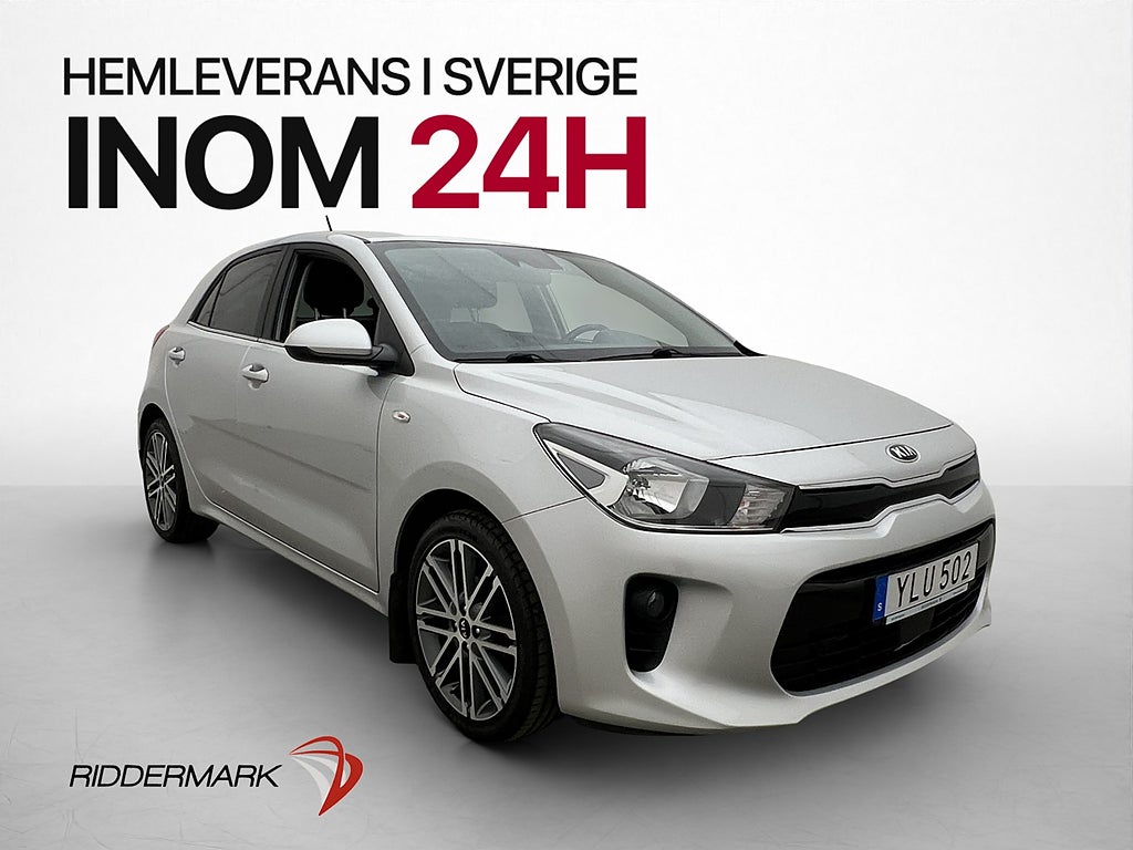Kia Rio 1.2 GLS Drag M-Värmare Kamera Navi Rattvärme CarPlay