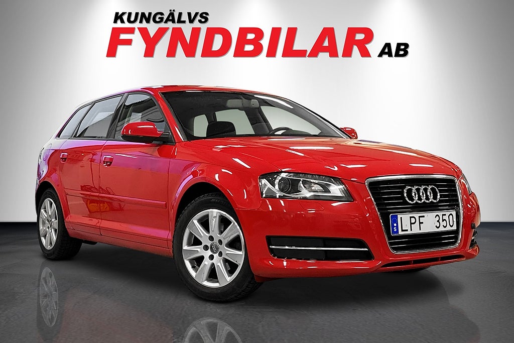 Audi A3 Sportback 1.6 TDI 105hk Attraction, Comfort