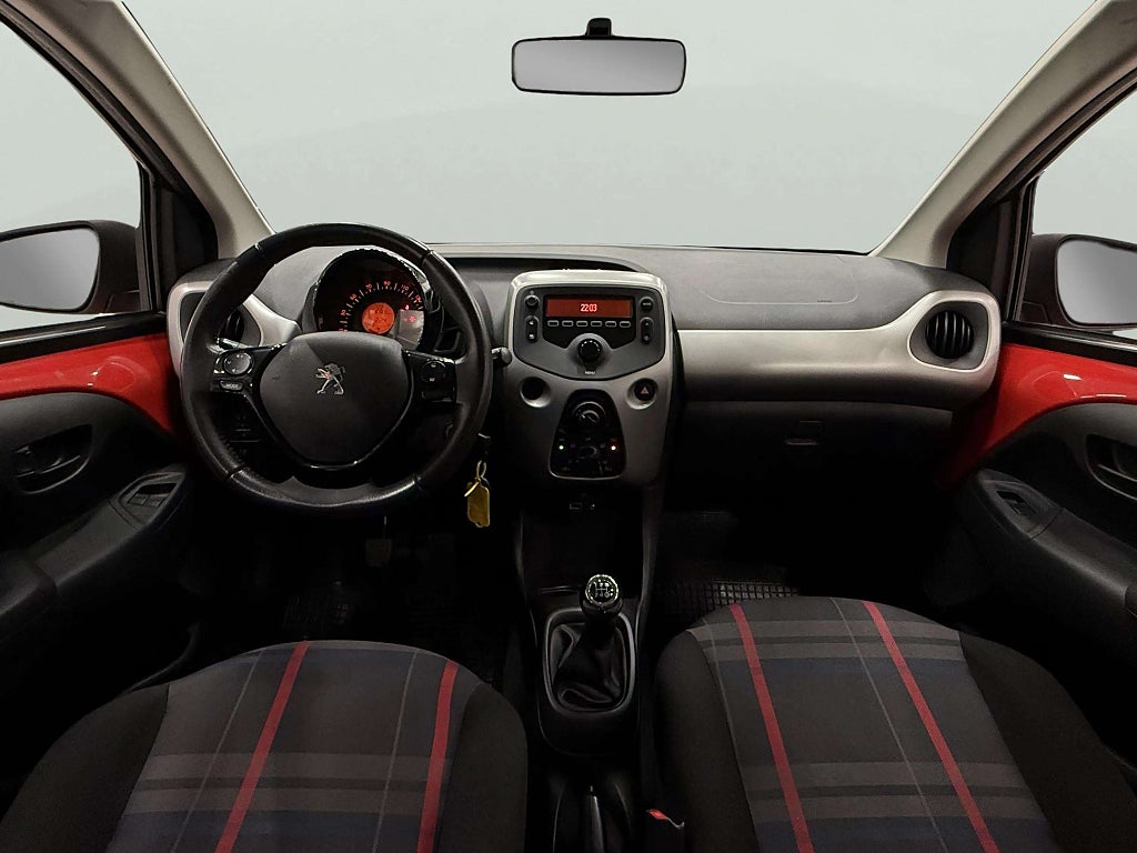 Peugeot 108 5-dörrar 1.0 VTi Active V-Hjul Fullservad - miniatyr 10
