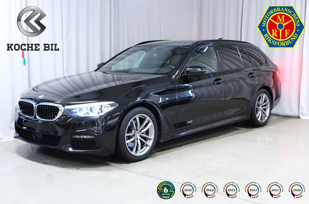BMW 520 d xDrive 190HK, M-Sport, Drag, S&V-hjul, 3.99%