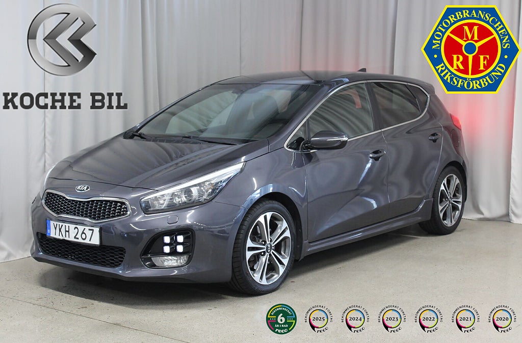 Kia Ceed 1.6 CRDi DCT GT-Line, M&K-värmare, S&V-hjul, 3.99%