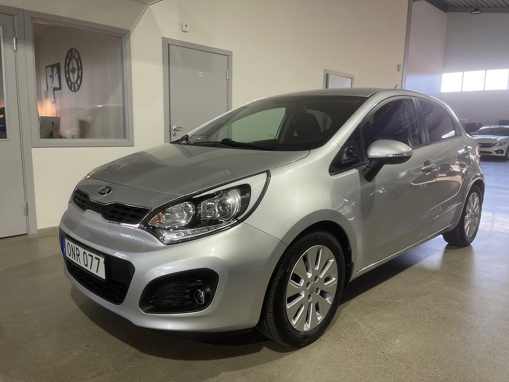 Kia Rio 5-dörrar 1.2 CVVT GLS Euro 5 Bluetooth (lågmil)