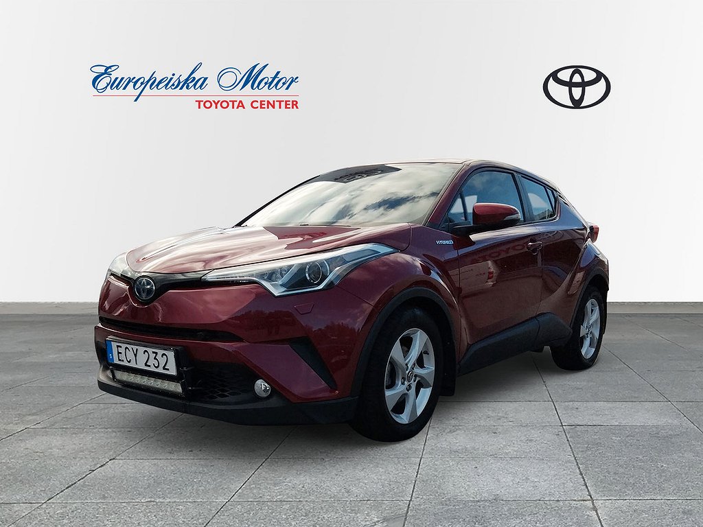 Toyota C-HR Hybrid 1,8 CVT Active V-hjul M-värmare Ledramp