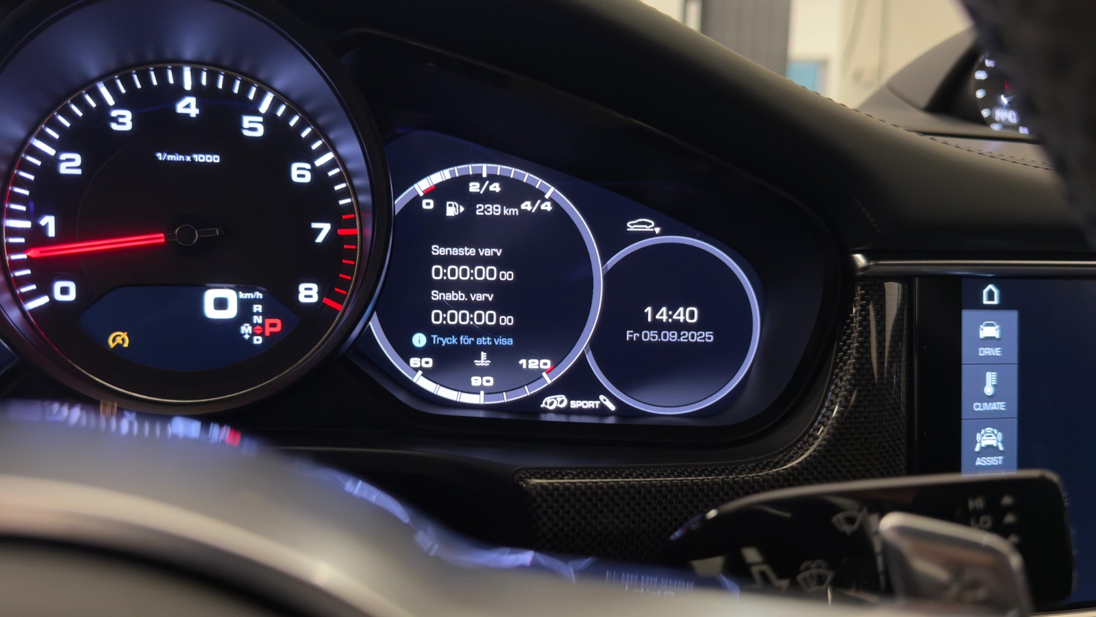 Porsche Panamera 4S PDK 440hk Sport Chrono | Se utrustning! 2017 - miniatyr 37