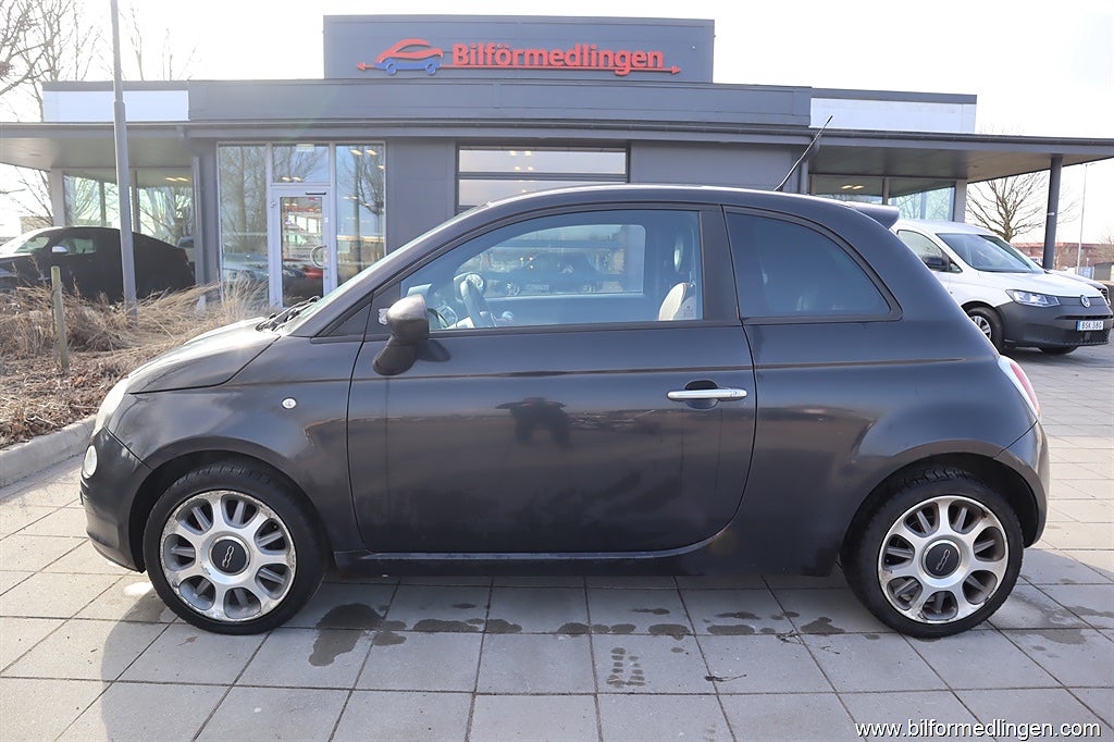 Fiat 500 1.4 16V FWD 100hk Skinn Svensksåld