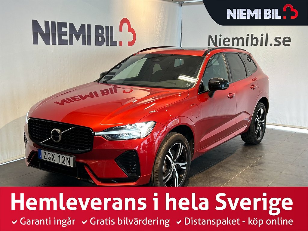 Volvo XC60 Recharge T6 AWD R-Design Pano/Skinn/VoC/Drag/SoV