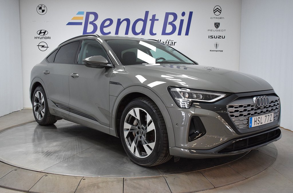 Audi Q8 Sportback 55 e-tron quattro / Moms 408 hk