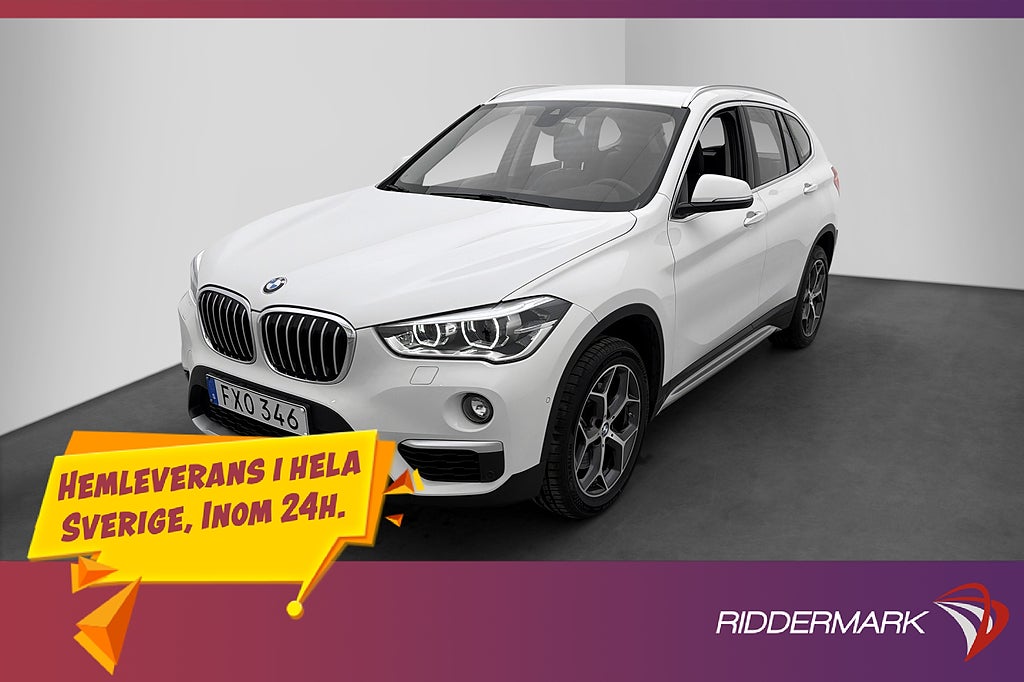BMW X1 xDrive20i Xline HiFi Kamera Navi Halvskinn Dragkrok