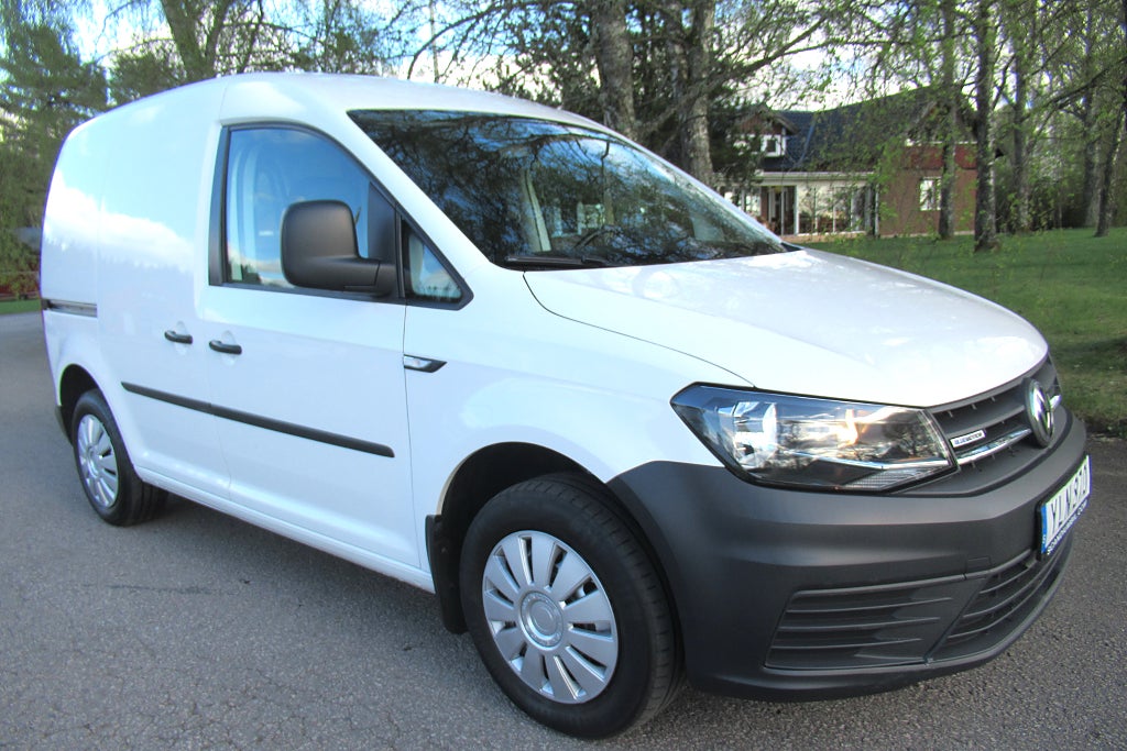 Volkswagen Caddy 1,4 TGI Skåp Automat Biogas/Bensin, Drag
