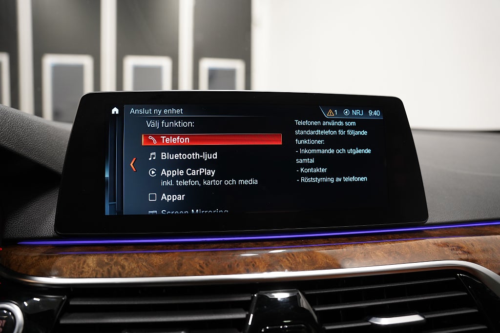 BMW 530D xDrive 265hk M Sport H/K Panorama HUD 360° Venti D-värm