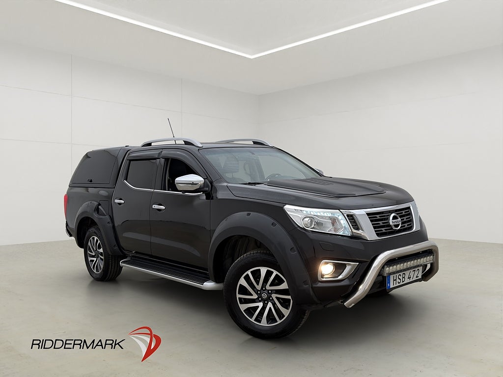 Nissan Navara Tekna 2.3 4WD Drag Diff Skinn Lastsläde Moms