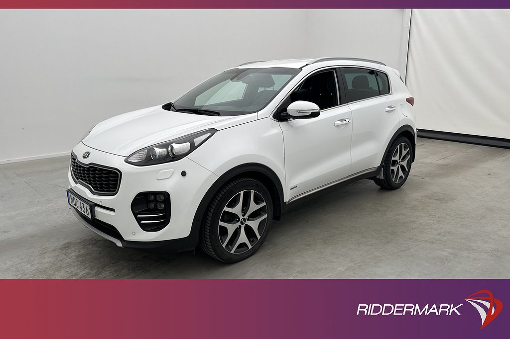 Kia Sportage AWD 177hk GT-Line JBL Värmare Kamera Navi Skinn