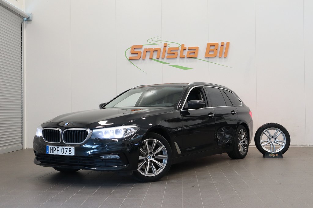 BMW 520 d xDrive PANO DRAG LÄDER KAMERA VÄRMARE HiFi 190hk