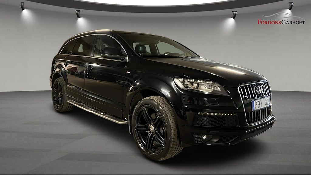 Audi Q7 3.0 TDI V6 QUATTRO S-LINE 7-SITS SVENSK FULLUTR