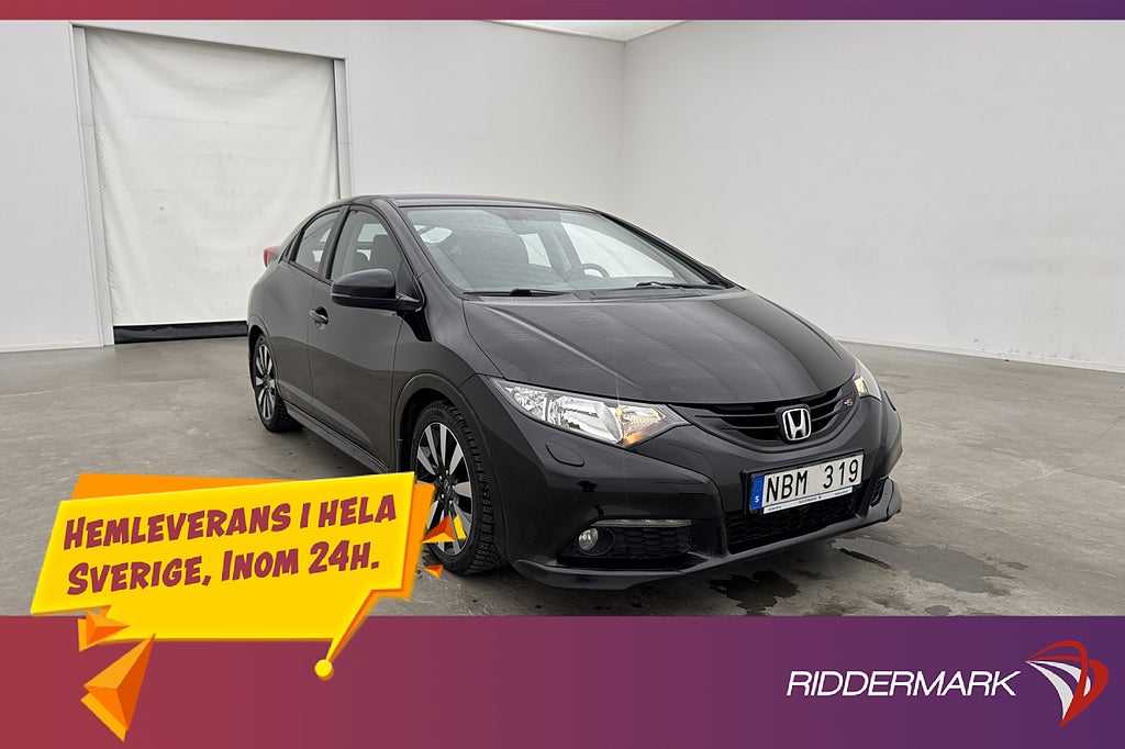 Honda Civic 1.8 142hk Sport Farthållare 0,61l/mil