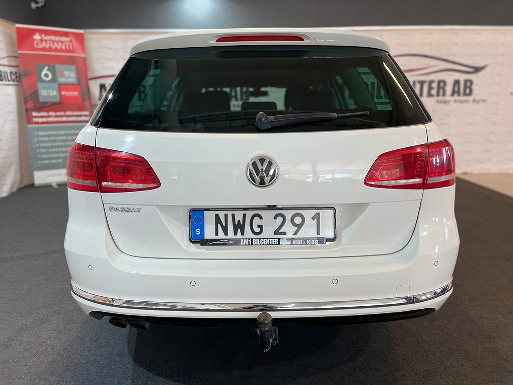 Volkswagen Passat Variant 2.0 TDI DPF BMT Manuell, 140hk, 2013