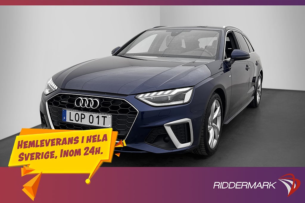 Audi A4 40 TFSI Quattro S-Line Cockpit Drag Matrix Kamera