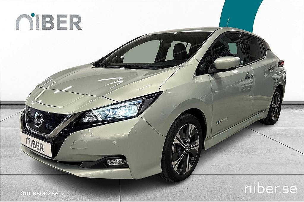 Nissan Leaf 40KWH 150hk, N-Connecta, Halvläder, 360kamera