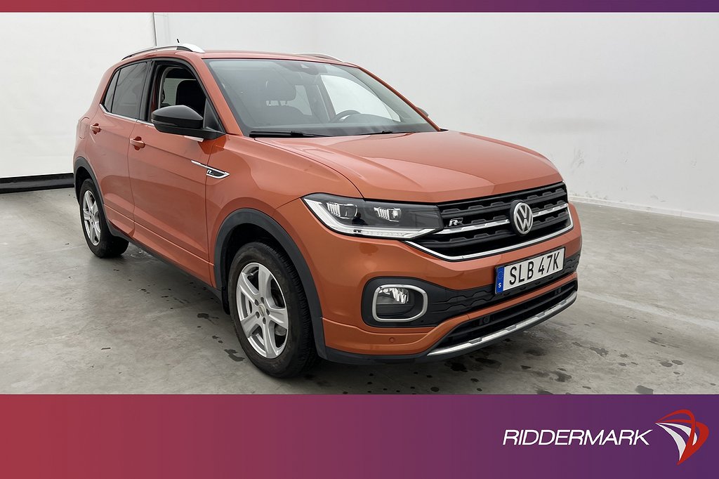 Volkswagen T-CROSS 1.0 TSI 115hk R-Line Sensorer Välservad