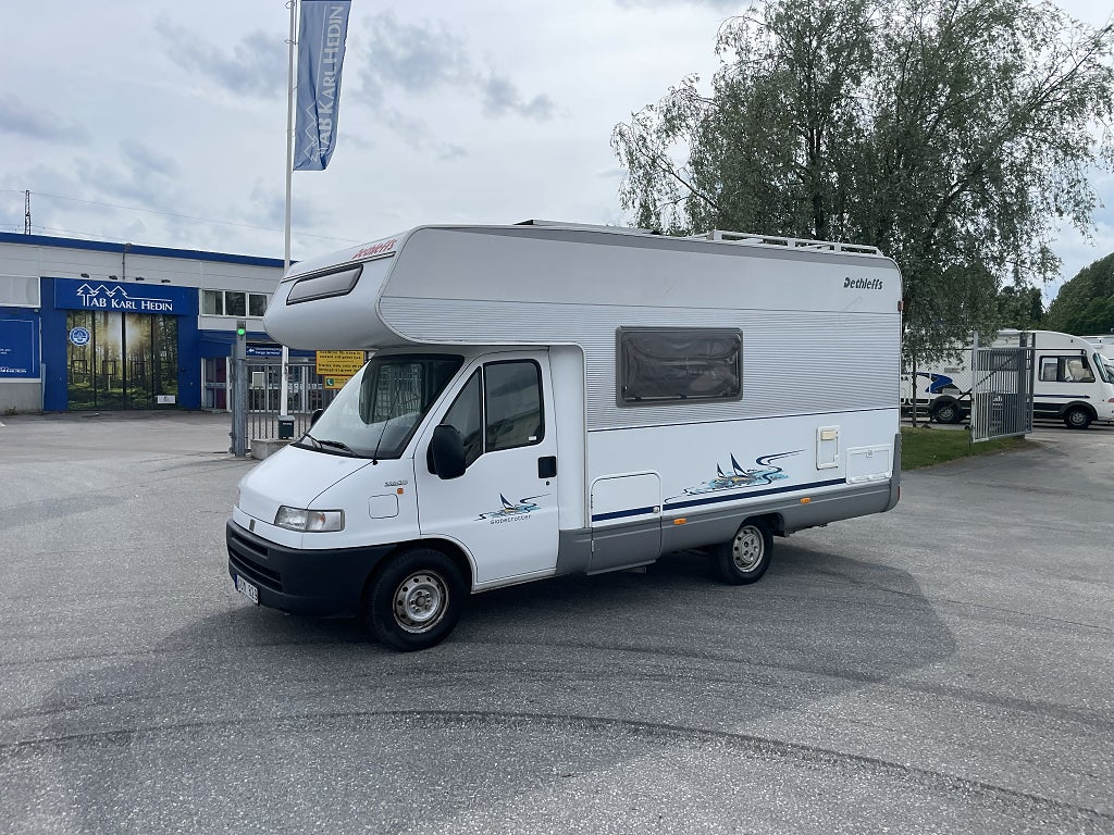 Fiat Dethleffs 2.8 i.d.TD 122Hk/ Under 6m/ B-Körkort