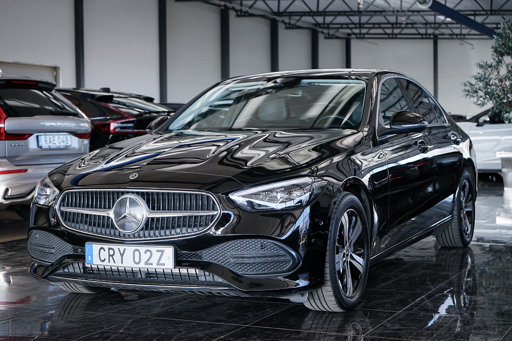 Mercedes-Benz C 220 d 9G-Tronic 200hk Sedan Drag Kamera 