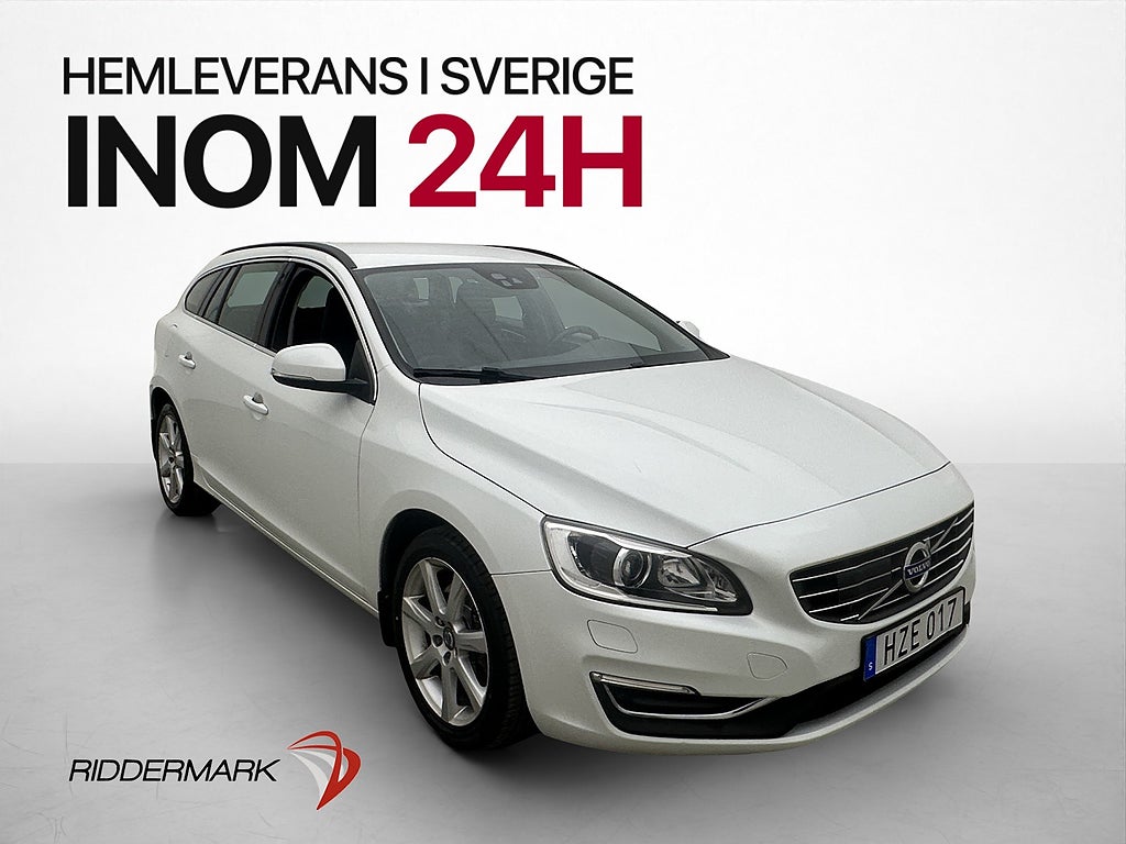 Volvo V60 D4 Momentum Classic VOC Värmare BLIS Kamera Navi