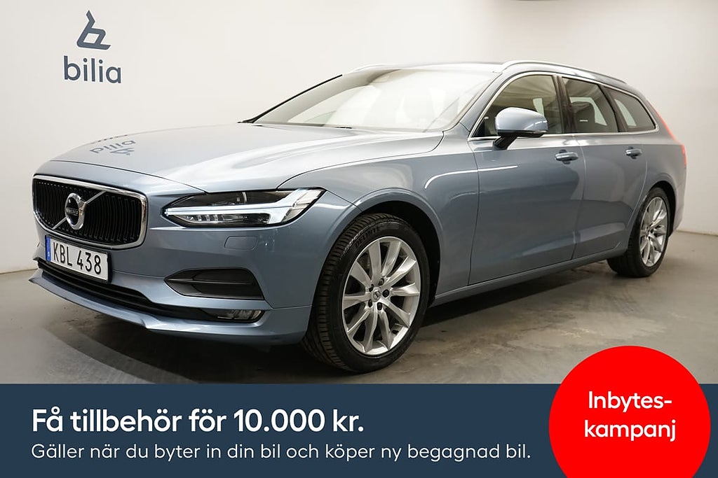 Volvo V90 D4 Momentum Intro, Baklucka elmanövrerad, Dragk...
