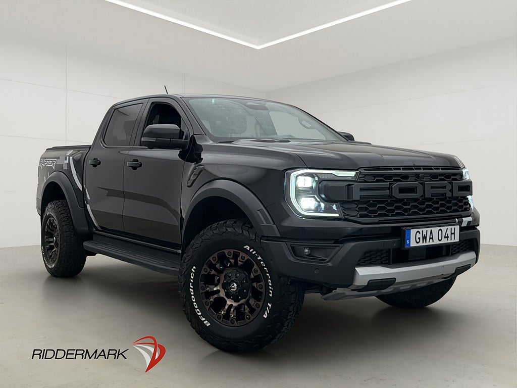 Ford ranger Raptor 292hk 4WD Cockpit B&O Drag CARPLAY Moms