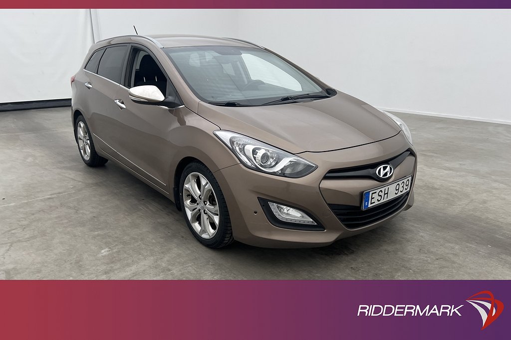 Hyundai i30 Kombi 1.6 CRDi 128hk Sensorer Rattvärme Keyless