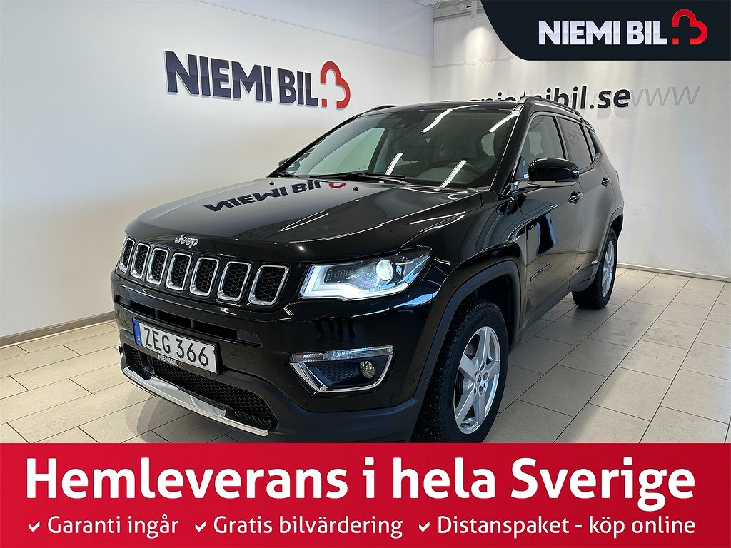 Jeep Compass 2.0 4WD Auto 170hk/Kamera/Psens/Carplay/MoK/S&V
