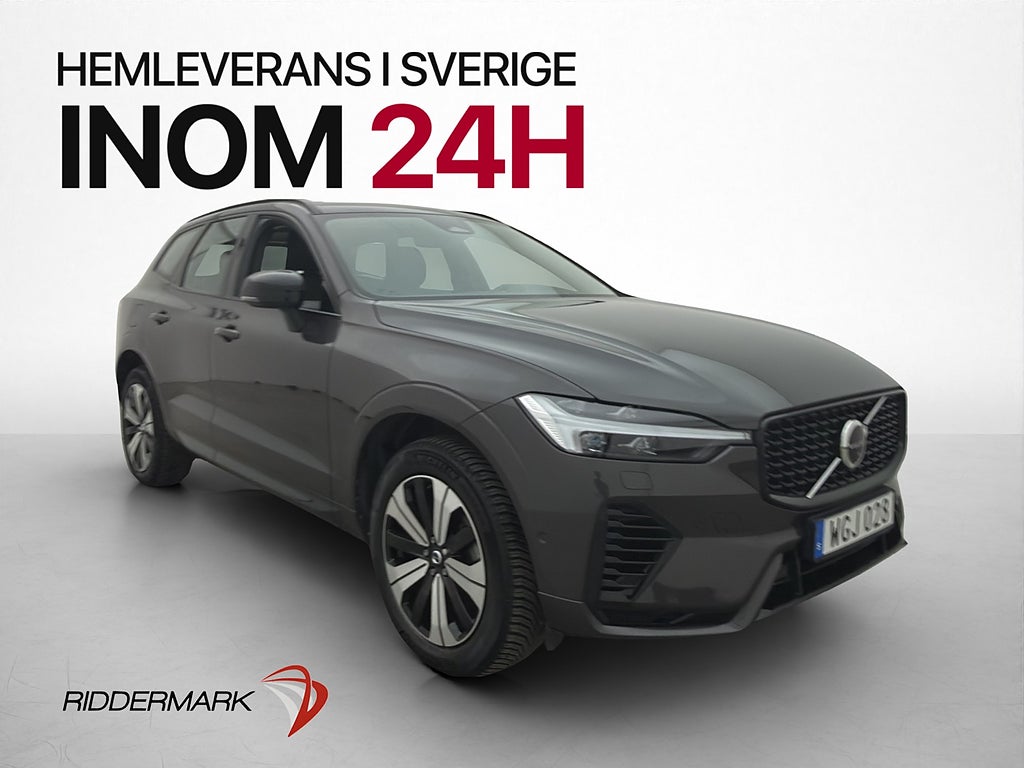 Volvo XC60 Recharge T6 Plus Dark Pano Värm 360 Drag Elstolar