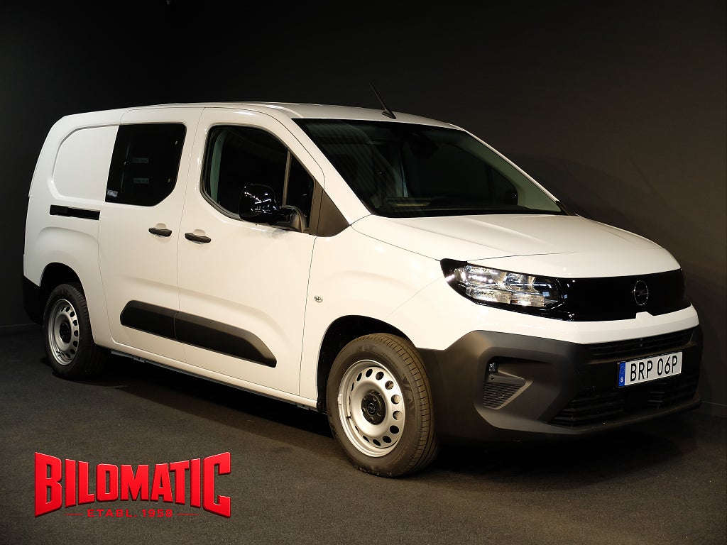 Opel Combo L2 CREW CAB 130 AUT 5-SITS DRAG VÄRMARE OMG LEV