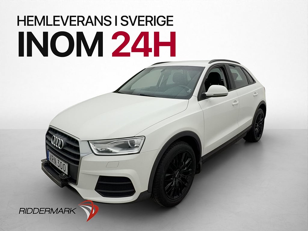 Audi Q3 2.0 TDI Quattro Drag 0,49l/mil Farthållare ISOFIX