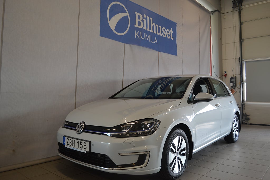 Volkswagen E-Golf Värmepump Vinterhjul Navi 136hk